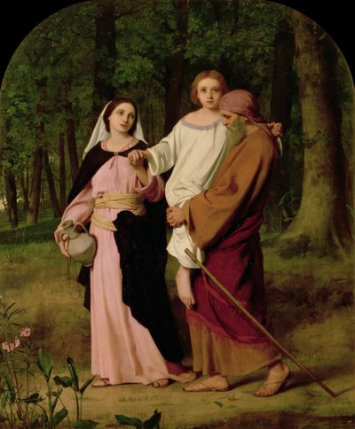 Jesus Returning to Nazareth with His Parents by William Dobson